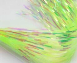 Hedron Saltwater Flashabou - Funky Fly Tying -Fly Fishing Supplies Store Hedron Saltwater Flashabou Pearl Chartreuse