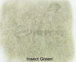 Hemingway's Hare's Plus Dubbing Packets - Funky Fly Tying -Fly Fishing Supplies Store Hemingways Hares Plus Dubbing Packets Insect Green 1