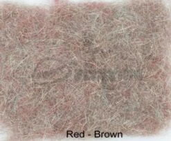 Hemingway's Hare's Plus Dubbing Packets - Funky Fly Tying -Fly Fishing Supplies Store Hemingways Hares Plus Dubbing Packets Red Brown