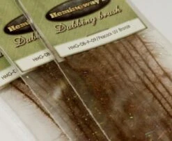Hemingway's Peacock Dubbing Brushes - Funky Fly Tying -Fly Fishing Supplies Store Hemingways Peacock Dubbing Brushes UV Bronze