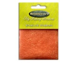 Hemingway's Star Lite Dubbing - Funky Fly Tying 38 Hemingway's Star Lite Dubbing - Funky Fly Tying -Fly Fishing Supplies Store Hemingways Star Lite Dubbing Orange