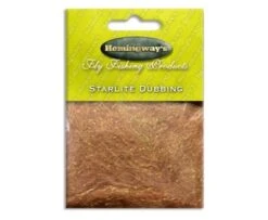 Hemingway's Star Lite Dubbing - Funky Fly Tying 33 Hemingway's Star Lite Dubbing - Funky Fly Tying -Fly Fishing Supplies Store Hemingways Star Lite Dubbing Rust 1