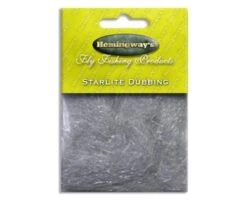 Hemingway's Star Lite Dubbing - Funky Fly Tying 31 Hemingway's Star Lite Dubbing - Funky Fly Tying -Fly Fishing Supplies Store Hemingways Star Lite Dubbing Silver 1