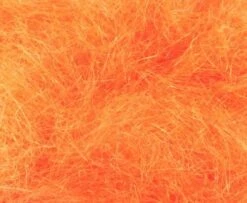 Hends Gleamy Dubbing - Funky Fly Tying -Fly Fishing Supplies Store Hends Gleamy Dubbing Fl Hot Orange