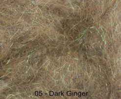 Hends Hare Plus Dubbing Packets - Funky Fly Tying -Fly Fishing Supplies Store Hends Hare Plus Dubbing Packets Dark Ginger