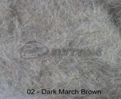 Hends Hare Plus Dubbing Packets - Funky Fly Tying -Fly Fishing Supplies Store Hends Hare Plus Dubbing Packets Dark March Brown