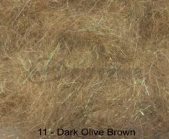 Hends Hare Plus Dubbing Packets - Funky Fly Tying -Fly Fishing Supplies Store Hends Hare Plus Dubbing Packets Dark Olive Brown 1