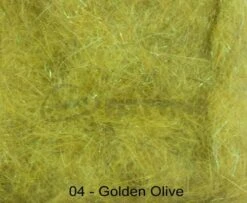 Hends Hare Plus Dubbing Packets - Funky Fly Tying -Fly Fishing Supplies Store Hends Hare Plus Dubbing Packets Golden Olive 1