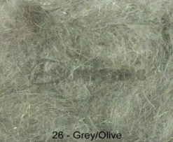 Hends Hare Plus Dubbing Packets - Funky Fly Tying -Fly Fishing Supplies Store Hends Hare Plus Dubbing Packets Grey Olive 2 1