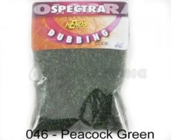 Hends Spectra Dubbing Packets - Funky Fly Tying -Fly Fishing Supplies Store Hends Spectra Dubbing Packets Peacock Green