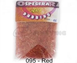 Hends Spectra Dubbing Packets - Funky Fly Tying -Fly Fishing Supplies Store Hends Spectra Dubbing Packets Red
