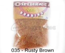 Hends Spectra Dubbing Packets - Funky Fly Tying -Fly Fishing Supplies Store Hends Spectra Dubbing Packets Rusty Brown