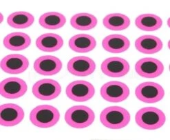 Funky Hot Pink Tape Eyes Pack 50 - Funky Fly Tying 3 Funky Hot Pink Tape Eyes Pack 50 - Funky Fly Tying -Fly Fishing Supplies Store Hot Pink Tape eyes Pack 50 1