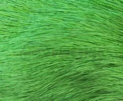 Nature's Spirit Dyed Deer Belly - Funky Fly Tying -Fly Fishing Supplies Store Natures Spirit Dyed Deer Belly Green