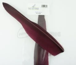 Nature's Spirit Goose Quill Body - Funky Fly Tying -Fly Fishing Supplies Store Natures Spirit Goose Quills Dark Claret