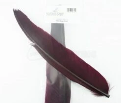 Nature's Spirit Goose Quill Body - Funky Fly Tying -Fly Fishing Supplies Store Natures Spirit Goose Quills Deep Claret