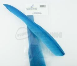 Nature's Spirit Goose Quill Body - Funky Fly Tying -Fly Fishing Supplies Store Natures Spirit Goose Quills Fluo Blue