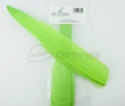 Nature's Spirit Goose Quill Body - Funky Fly Tying -Fly Fishing Supplies Store Natures Spirit Goose Quills Fluo Chartereuse 1