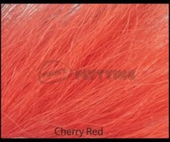 Nature's Spirit Opossum Zonker Strips - Funky Fly Tying -Fly Fishing Supplies Store Natures Spirit Opossum Zonker Strips Cherry Red 1