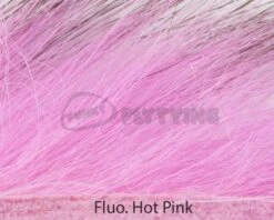 Nature's Spirit Opossum Zonker Strips - Funky Fly Tying -Fly Fishing Supplies Store Natures Spirit Opossum Zonker Strips Fluo Hot Pink