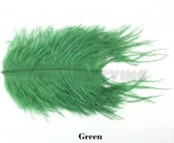 Nature's Spirit Ostrich Herl Pieces - Funky Fly Tying -Fly Fishing Supplies Store Natures Spirit Ostrich Pieces Green 1