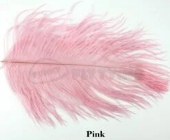 Nature's Spirit Ostrich Herl Pieces - Funky Fly Tying -Fly Fishing Supplies Store Natures Spirit Ostrich Pieces Pink 1