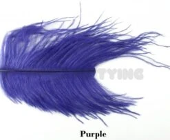 Nature's Spirit Ostrich Herl Pieces - Funky Fly Tying -Fly Fishing Supplies Store Natures Spirit Ostrich Pieces Purple