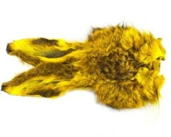 Nature's Spirit Premium Dyed Hare's Mask - Funky Fly Tying -Fly Fishing Supplies Store Natures Spirit Premium Dyed Hares Mask Yellow 1