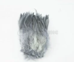 Nature's Spirit Strung Saddle Hackle - Funky Fly Tying -Fly Fishing Supplies Store Natures Spirit Strung Saddle Hackle Heron Grey 1