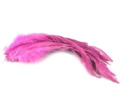 Nature's Spirit Strung Schlappen XL 7-9" - Funky Fly Tying -Fly Fishing Supplies Store Natures Spirit Strung Schlappen XL 7 9 Fluo Hot Pink