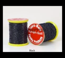 Nymph-Quill - Funky Fly Tying -Fly Fishing Supplies Store Nymph Quill Black