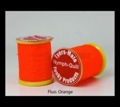 Nymph-Quill - Funky Fly Tying -Fly Fishing Supplies Store Nymph Quill Fluo Orange 1