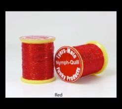 Nymph-Quill - Funky Fly Tying -Fly Fishing Supplies Store Nymph Quill Red 1