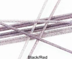 Tubeworx Outer Plastic Tubes 3mm Glitter Colour - Funky Fly Tying -Fly Fishing Supplies Store Outer Plastic Tubes 3mm Glitter Colours Black Red
