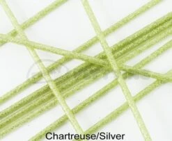 Tubeworx Outer Plastic Tubes 3mm Glitter Colour - Funky Fly Tying -Fly Fishing Supplies Store Outer Plastic Tubes 3mm Glitter Colours Chartreuse Silver 1