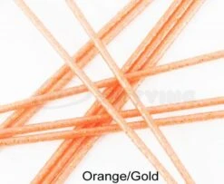 Tubeworx Outer Plastic Tubes 3mm Glitter Colour - Funky Fly Tying -Fly Fishing Supplies Store Outer Plastic Tubes 3mm Glitter Colours Orange Gold