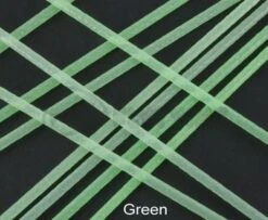 Tubeworx Outer Plastic Tubes 3mm - Funky Fly Tying -Fly Fishing Supplies Store Outer Plastic Tubes 3mm Lumo Colours Green 1