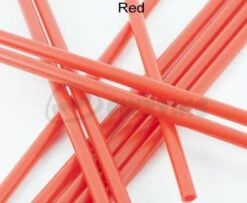 Tubeworx Outer Plastic Tubes 3mm - Funky Fly Tying -Fly Fishing Supplies Store Outer Plastic Tubes 3mm Solid Colours Red 1