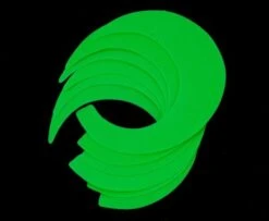 Pacchiarini's Wiggle Tails - Funky Fly Tying -Fly Fishing Supplies Store Pacchiarinis Wiggle Tails Fl Chartreuse