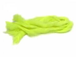 FoxyTails Rabbit Zonker Strips - Funky Fly Tying -Fly Fishing Supplies Store S RabbitZonkers FlYellow
