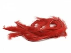 FoxyTails Rabbit Zonker Strips - Funky Fly Tying -Fly Fishing Supplies Store S RabbitZonkers Red 1