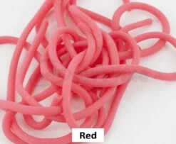 Funky Squirmy Worms - Funky Fly Tying -Fly Fishing Supplies Store Squirmy Worms Red