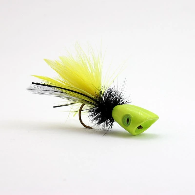 Flymen Surface Seducer Double Barrel Popper Bodies - Funky Fly Tying 4 Flymen Surface Seducer Double Barrel Popper Bodies - Funky Fly Tying - Image 4