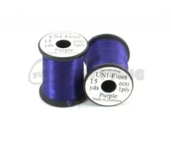 UNI Floss - Funky Fly Tying 33 UNI Floss - Funky Fly Tying -Fly Fishing Supplies Store UNI Floss Rayon 15yrds Purple 1