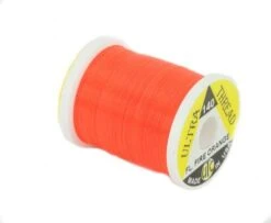 UTC 140 Ultra Thread 100 Yards - Funky Fly Tying -Fly Fishing Supplies Store UTC 140 6 0 Ultra Thread 100 Yards Fl Fire Orange
