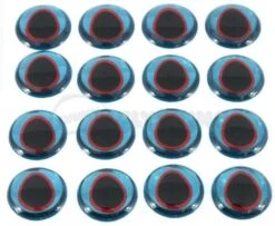 Funky Ultra 3D Blue/Red Eyes - Funky Fly Tying