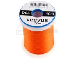 Veevus 10/0 Thread - Funky Fly Tying -Fly Fishing Supplies Store Veevus 10 0 Thread Orange 1