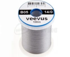 Veevus 14/0 Thread - Funky Fly Tying -Fly Fishing Supplies Store Veevus 14 0 Thread Grey