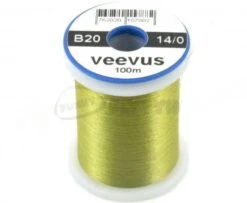 Veevus 14/0 Thread - Funky Fly Tying -Fly Fishing Supplies Store Veevus 14 0 Thread Light Olive