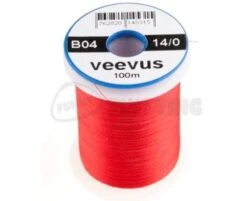 Veevus 14/0 Thread - Funky Fly Tying -Fly Fishing Supplies Store Veevus 14 0 Thread Red 1